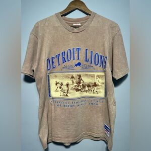 90s Nutmeg Mills vintage NFL Detroit Lions single stitch made in USA T-shirt L
